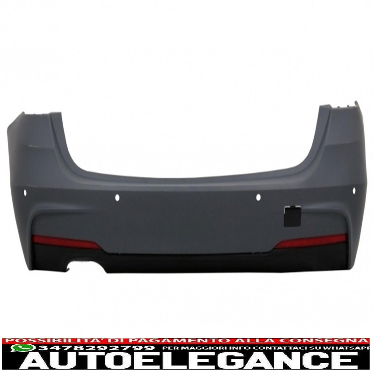 complete body kit suitable for bmw 3 series touring f31 (2011-02.2017) m-technik design with chrome front fenders and bonnet
