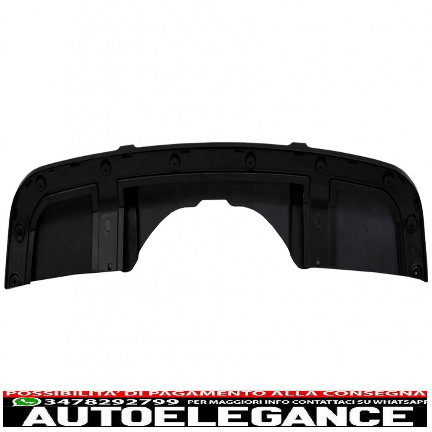 kit carrozzeria paraurti anteriore, diffusore d'aria e coperture degli specchietti adatti per BMW X5 F15 (2014-2018) pacchetto aerodinamico M Technik Sport Design nero pianoforte