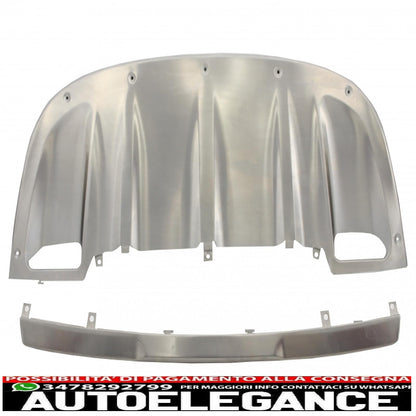 body kit skid plates bumper protectors with running boards side steps off-road suitable for porsche cayenne 958 (2010-2014) 