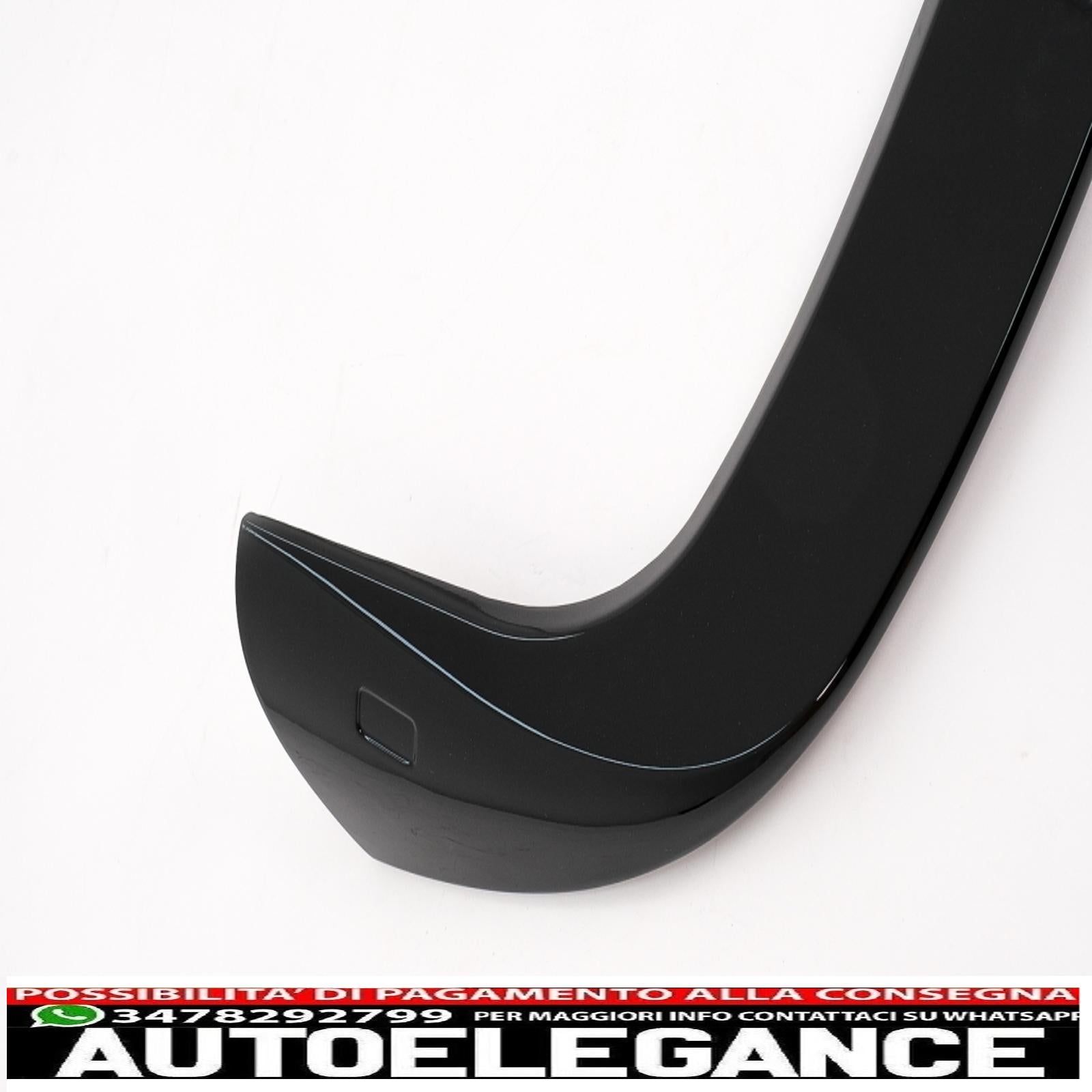 ala spoiler sul tetto adatta per bmw x1 suv f48 pre-lci (06.2015-2019) stile ac pianoforte nero AUTOELEGANCERICAMBI