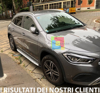 UNDER DOOR MERCEDES GLA H247 2020+ SIDE STEPS UNDER DOOR SPORT amg - 