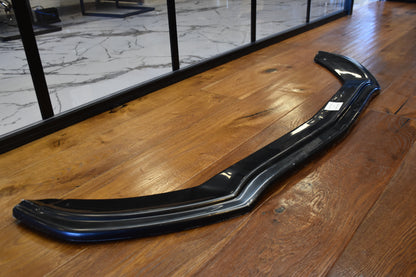 FRONT SPLITTER SUITABLE FOR MERCEDES C W205 S205 AMG ABS SPLITTER BLACK LOOK 