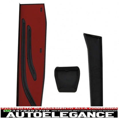 footrest kit suitable for bmw 1 series f20 (2011+) 2 series f22 (2014+) 3 series f30 (2011+) 4 series f32 (2013+) x3 f25 (2011+) x5 f15 (2013+) x6 f16 (2016+) automatic