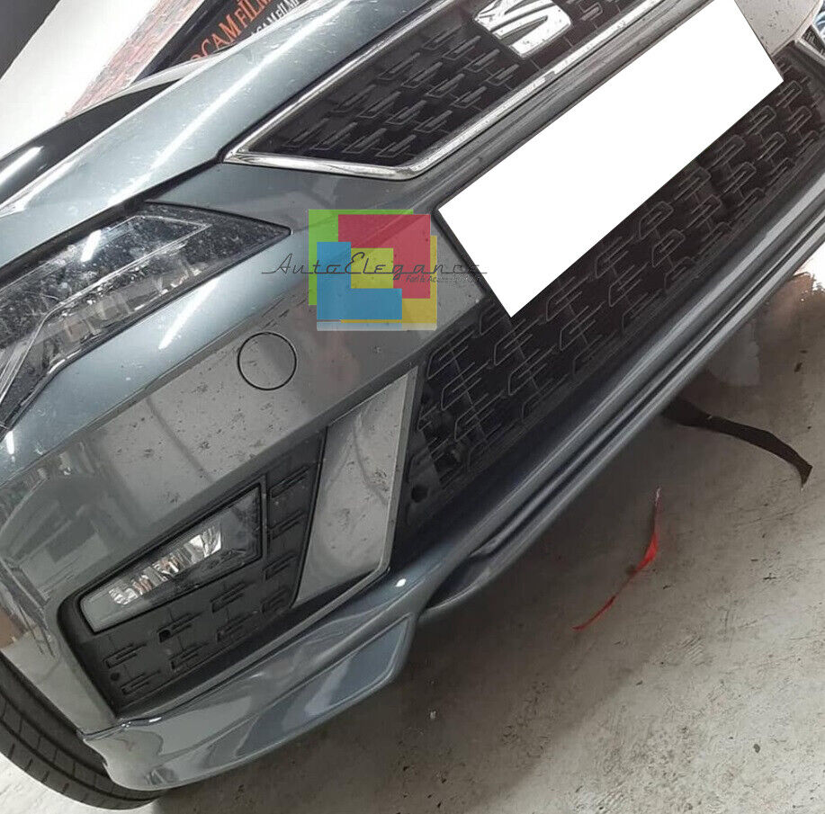 SEAT LEON 5F 2017+ LIFT SPOILER LOOK FR FRONT BUMPER SPOILER ABS 