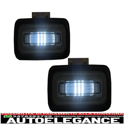 barra luminosa per fendinebbia paraurti posteriore a led adatta per mercedes classe g w463 (1989-2015) fumè AUTOELEGANCERICAMBI