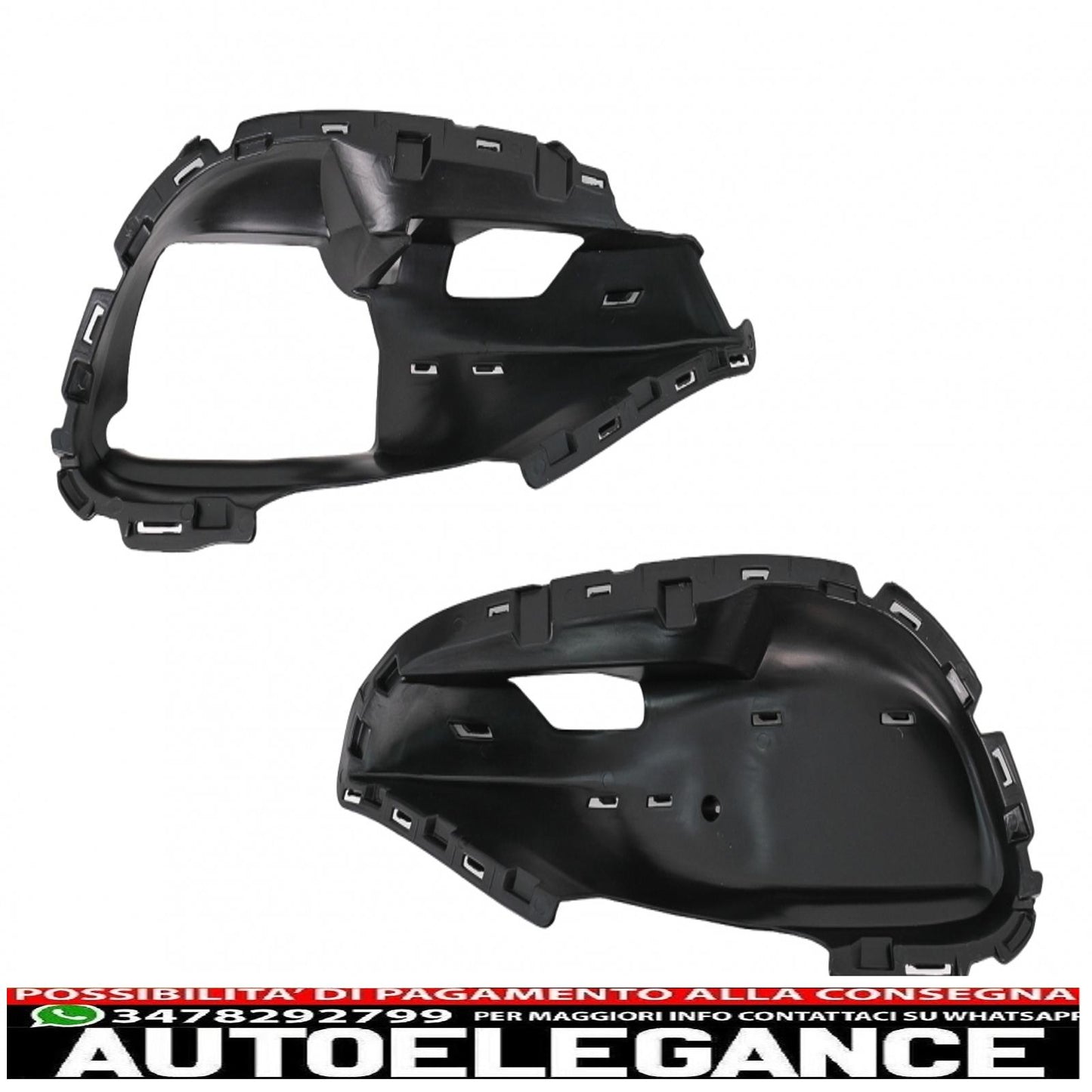 Cornici di copertura griglie laterali adatte per mercedes a class w176 (2012-2018) facelift a45 design AUTOELEGANCERICAMBI