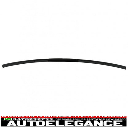 trunk spoiler suitable for mercedes c class w204 (2007-2014) piano black