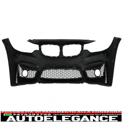 body kit suitable for bmw 4 series f32 coupe f33 cabrio (2013-03.2019) m4 design with carbon grilles and exhaust tips
