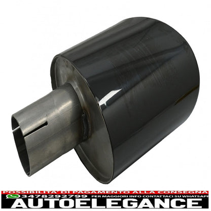 Exhaust tips exhaust tips suitable for audi a4 b9 (2016-2019) a5 f5 (2017-2019) black 
