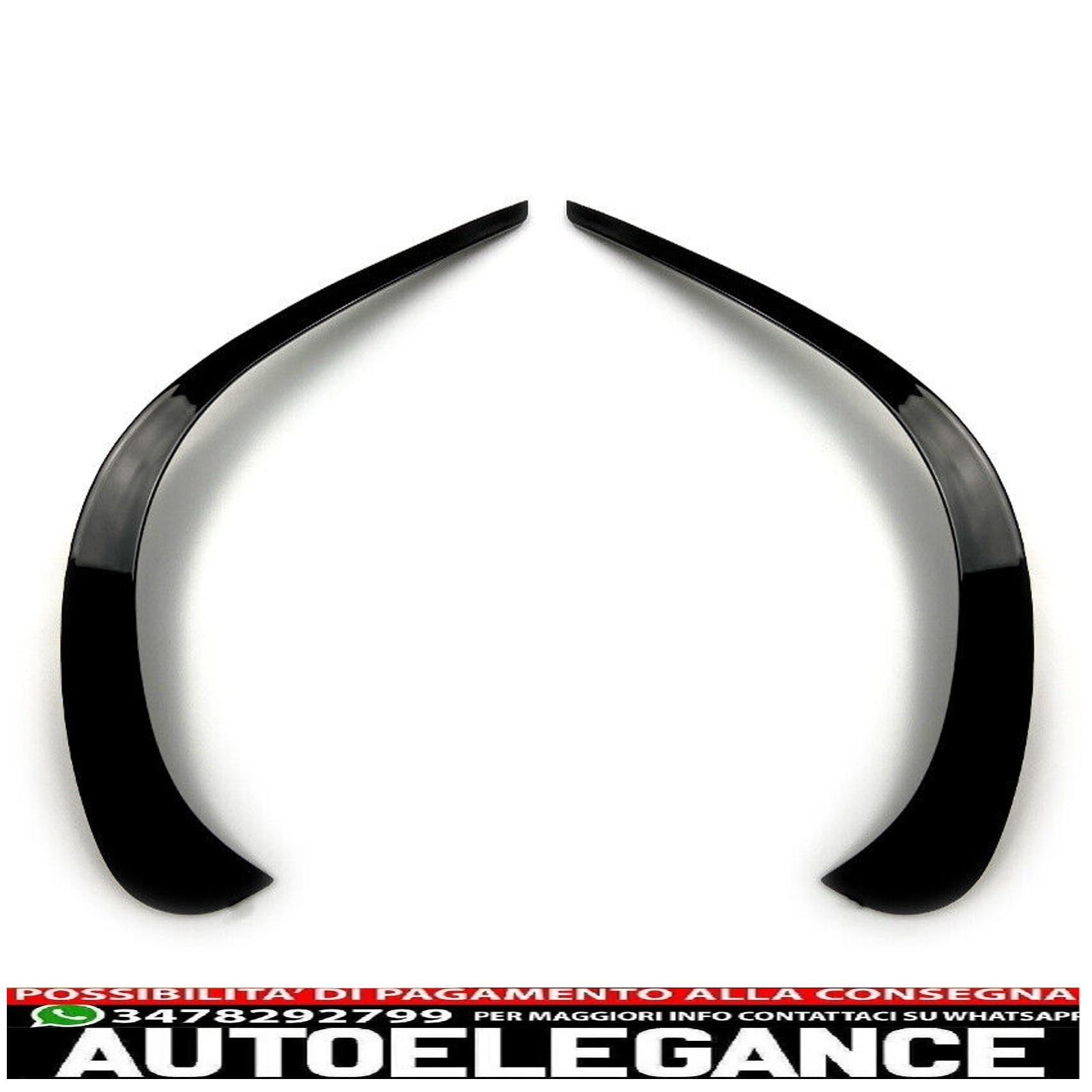 adatto per mercedes x253 c253 glc amg line (facelift) flaps aerodinamici anteriori-mostra il titolo originaletesto originalepasst für mercedes x253 c253 glc amg line (facelift) front aero flaps AUTOELEGANCERICAMBI