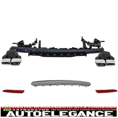 body kit suitable for mercedes s class w222 sport line package (2013-06.2017) design s63