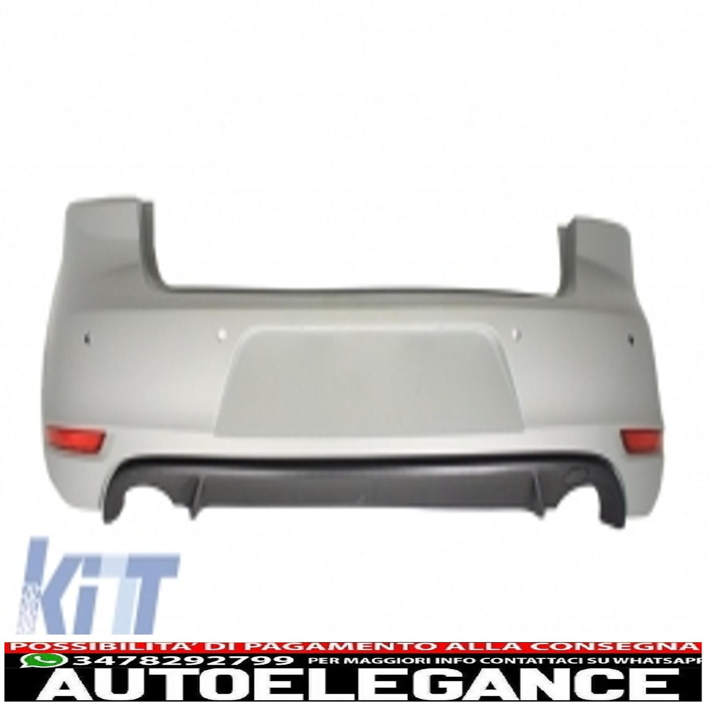 body kit suitable for vw golf vi 6 (2008-2013) gti design with pdc