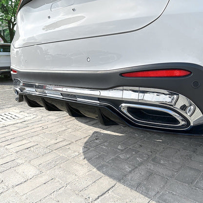 DIFFUSORE POSTERIORE ADATTO PER MERCEDES-BENZ GLC X254 LOOK CARBONIO