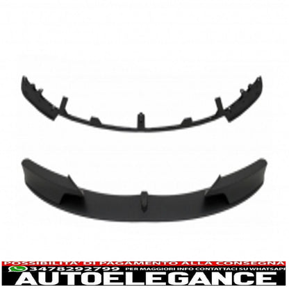 Spoiler paraurti anteriore con diffusore posteriore adatto per BMW Serie 3 F30 F31 (2011-up) Limousine Touring M Performance Package