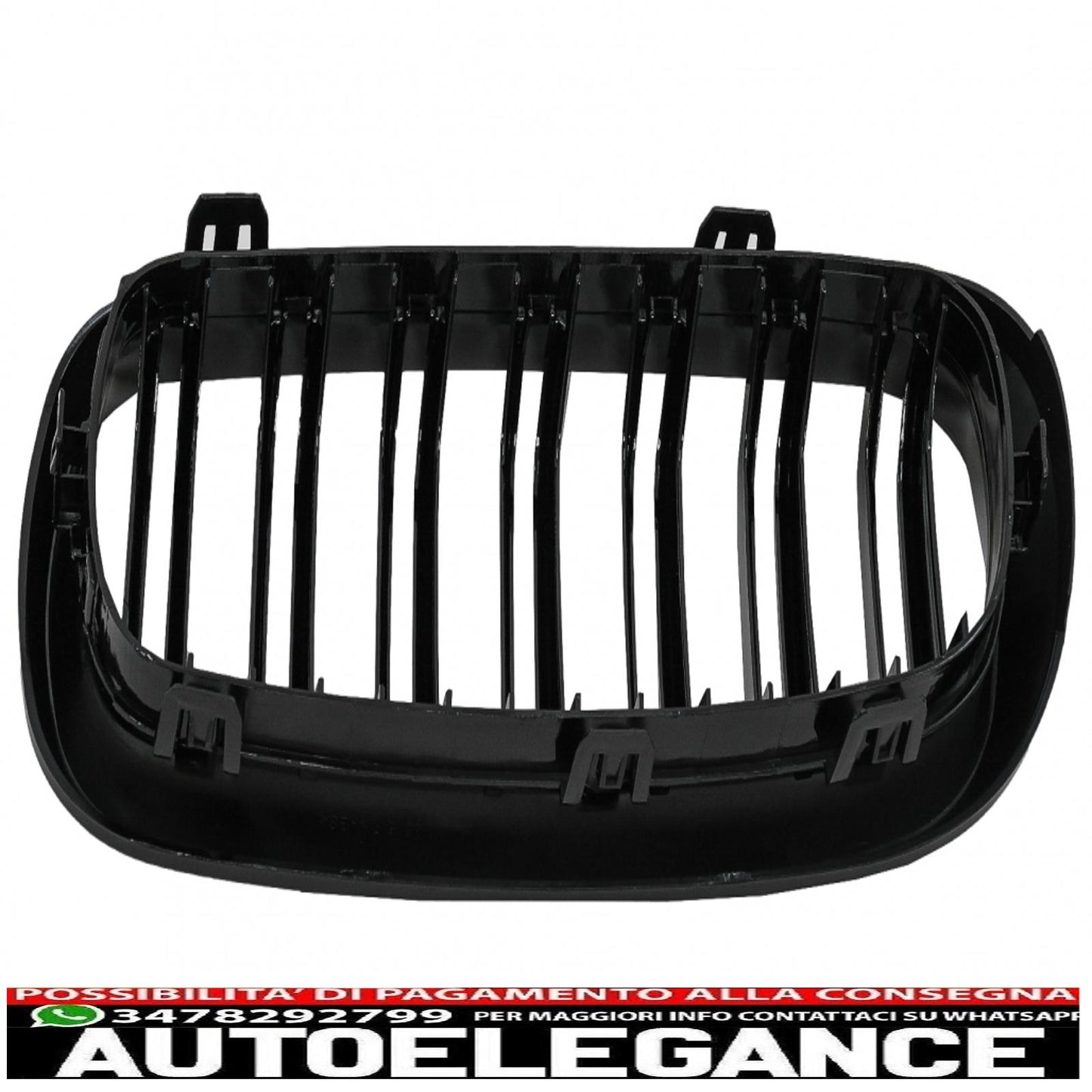 rene centrale griglie adatto per bmw x5 f15 x6 f16 (2014-2018) x5m x6m design a doppia striscia pacchetto m sport