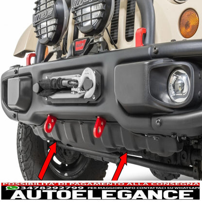 Front Skid Plate Fit For Jeep Wrangler JK (2007-2017) 10th Anniversary Hard Rock Guard Replacement Parts