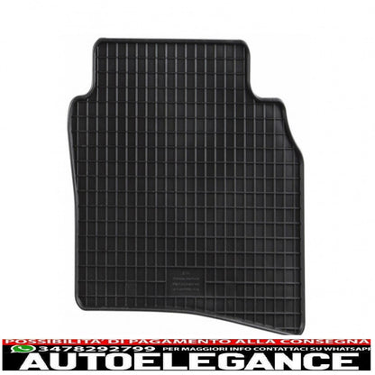 Black rubber mat suitable for opel insignia (2017-up)
