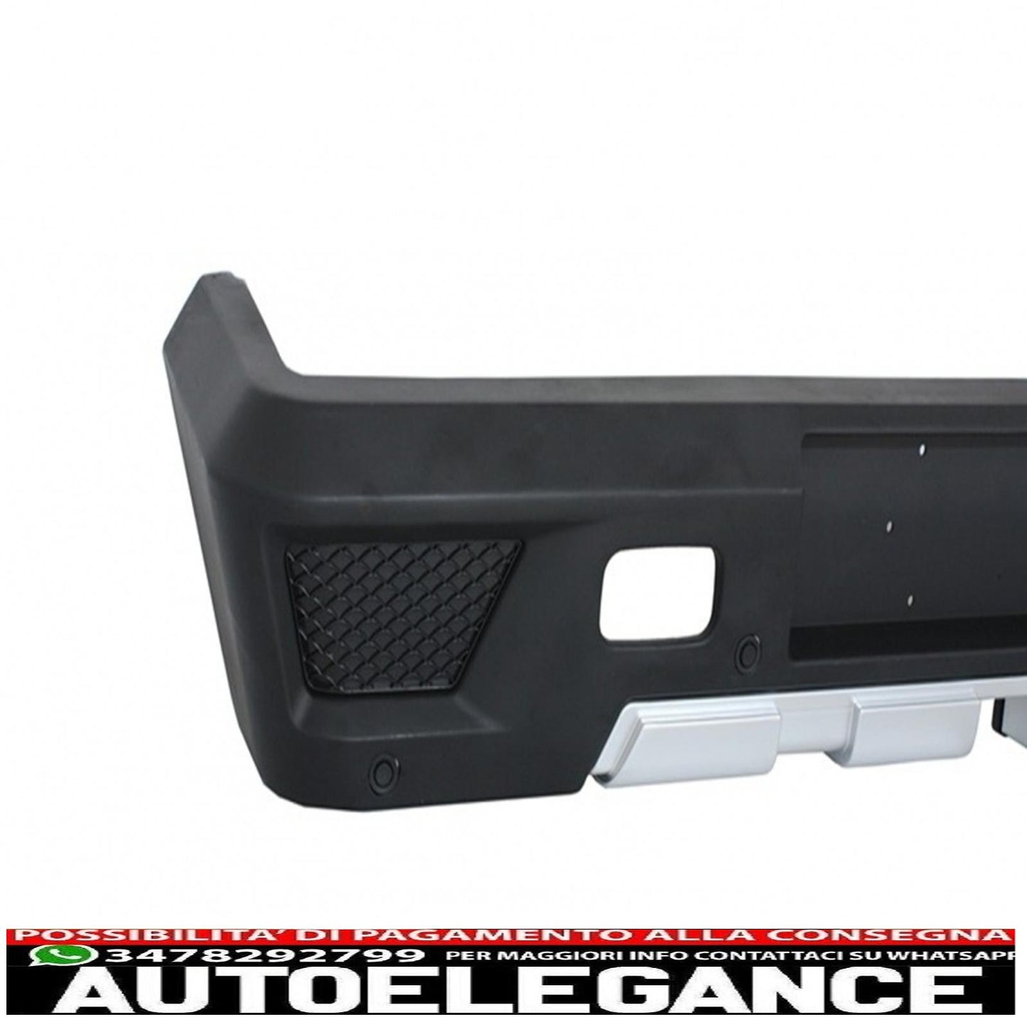 paraurti posteriore con fanali fumé adatto per mercedes classe g w463 (1989-2017) g63 design g65
