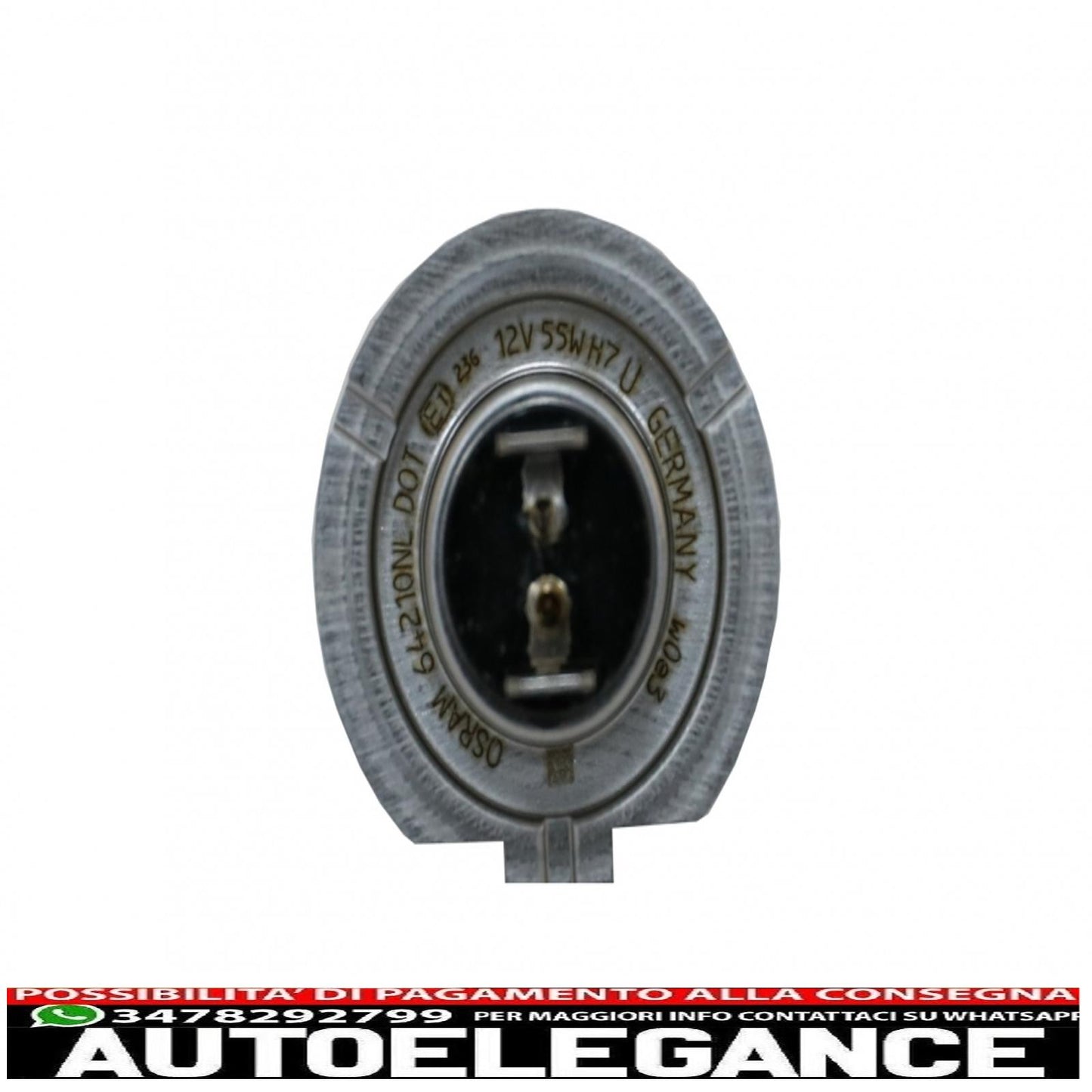 osram night breaker laser h7 halogen headlamp 64210nl 12v 55w (1 piece) 