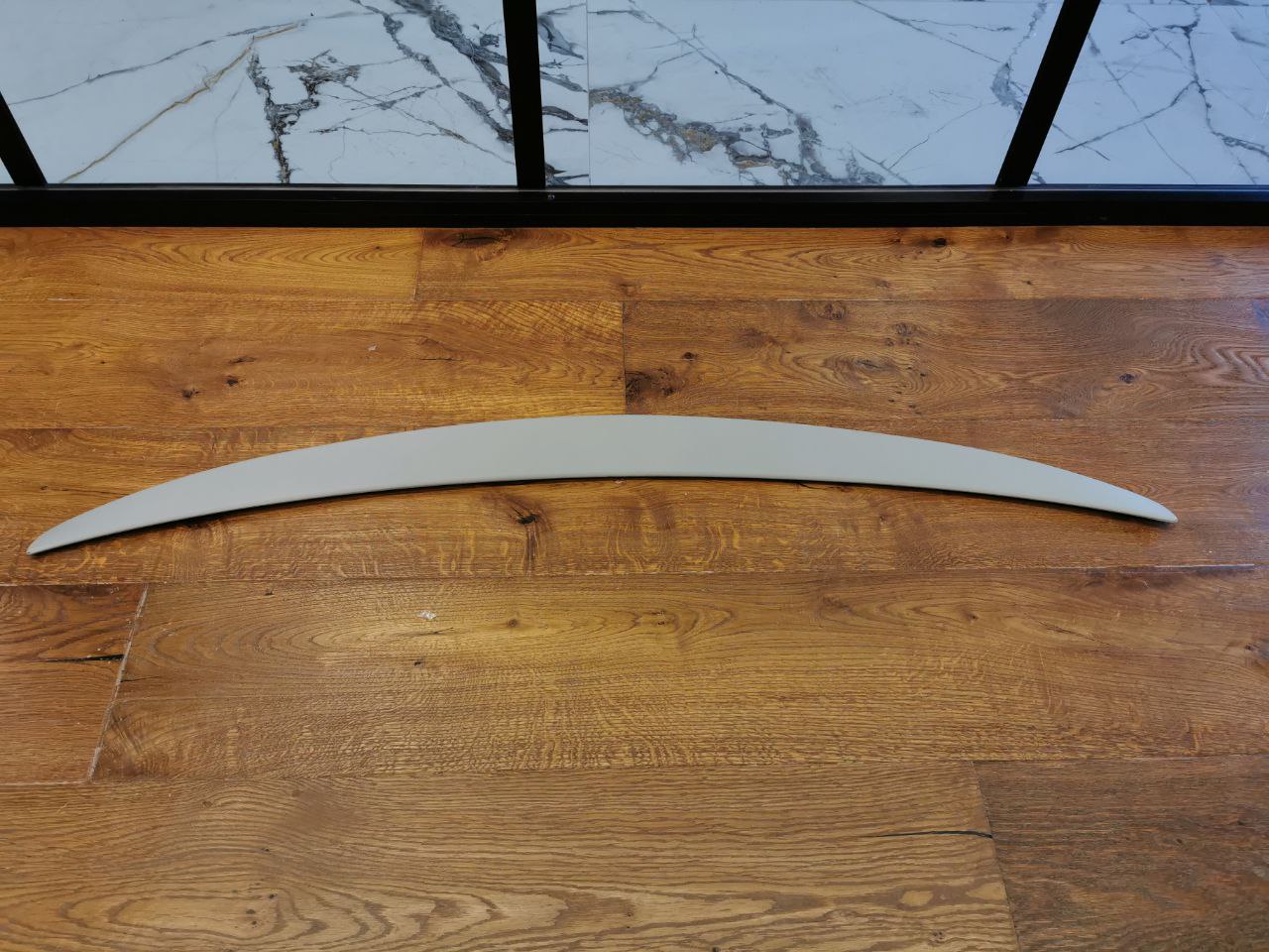 BOOT SPOILER SUITABLE FOR MERCEDES S CLASS W222 SEDAN 14-20 RAW LOOK 