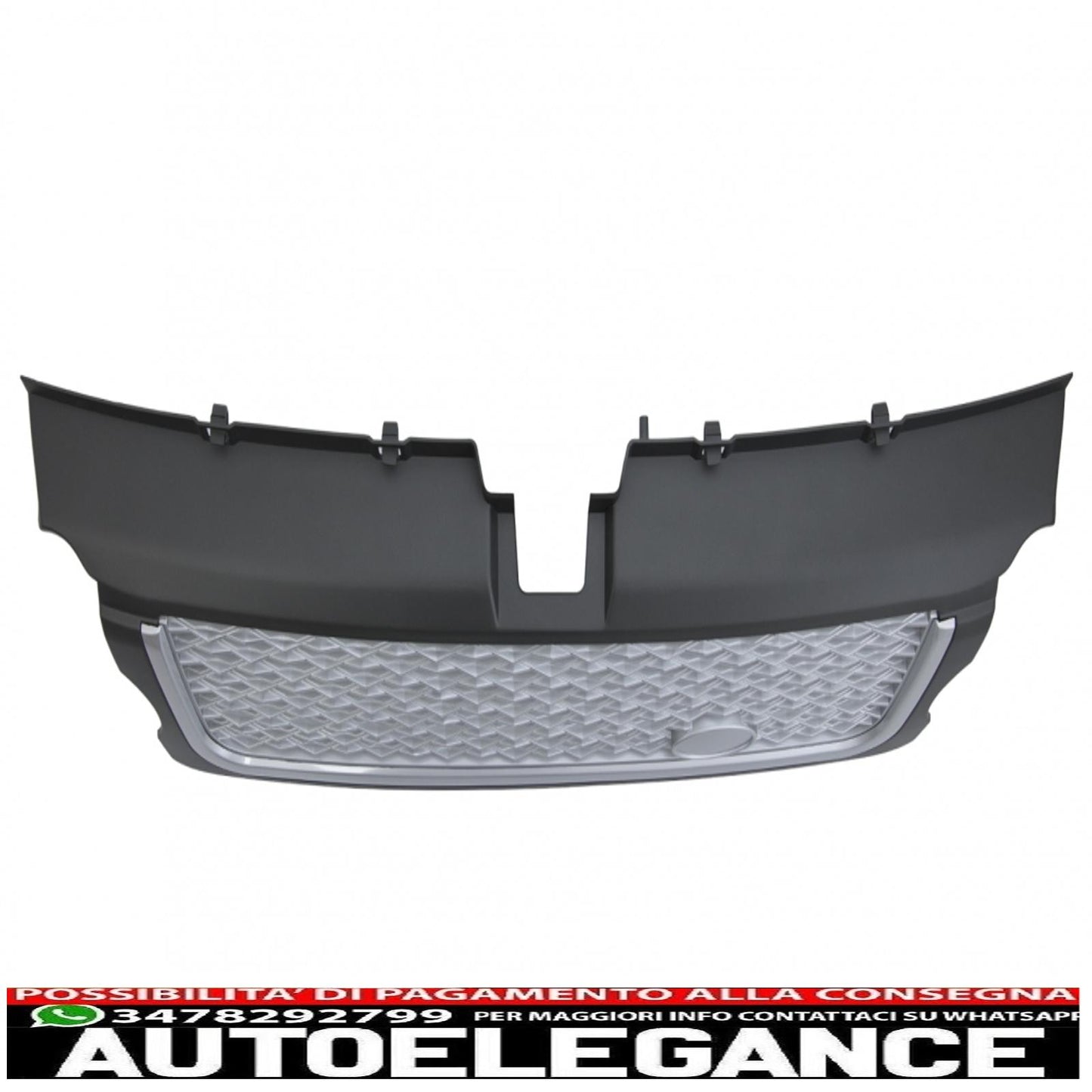 central grille and side vents group suitable for land rover sport l320 (2005-2008) autobiography look silver edition
