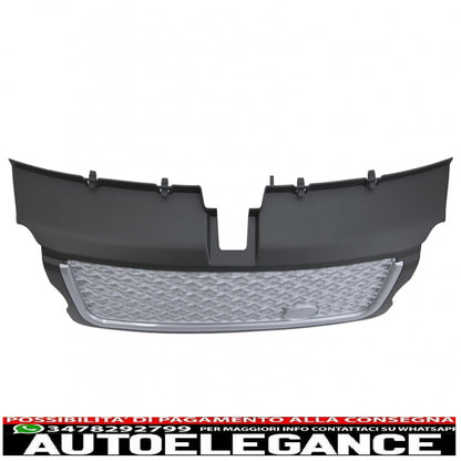central grille and side vents group suitable for land rover sport l320 (2005-2008) autobiography look silver edition