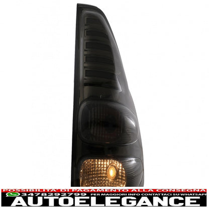 LED rear lights suitable for toyota land cruiser fj120 (2003-2008) smoke