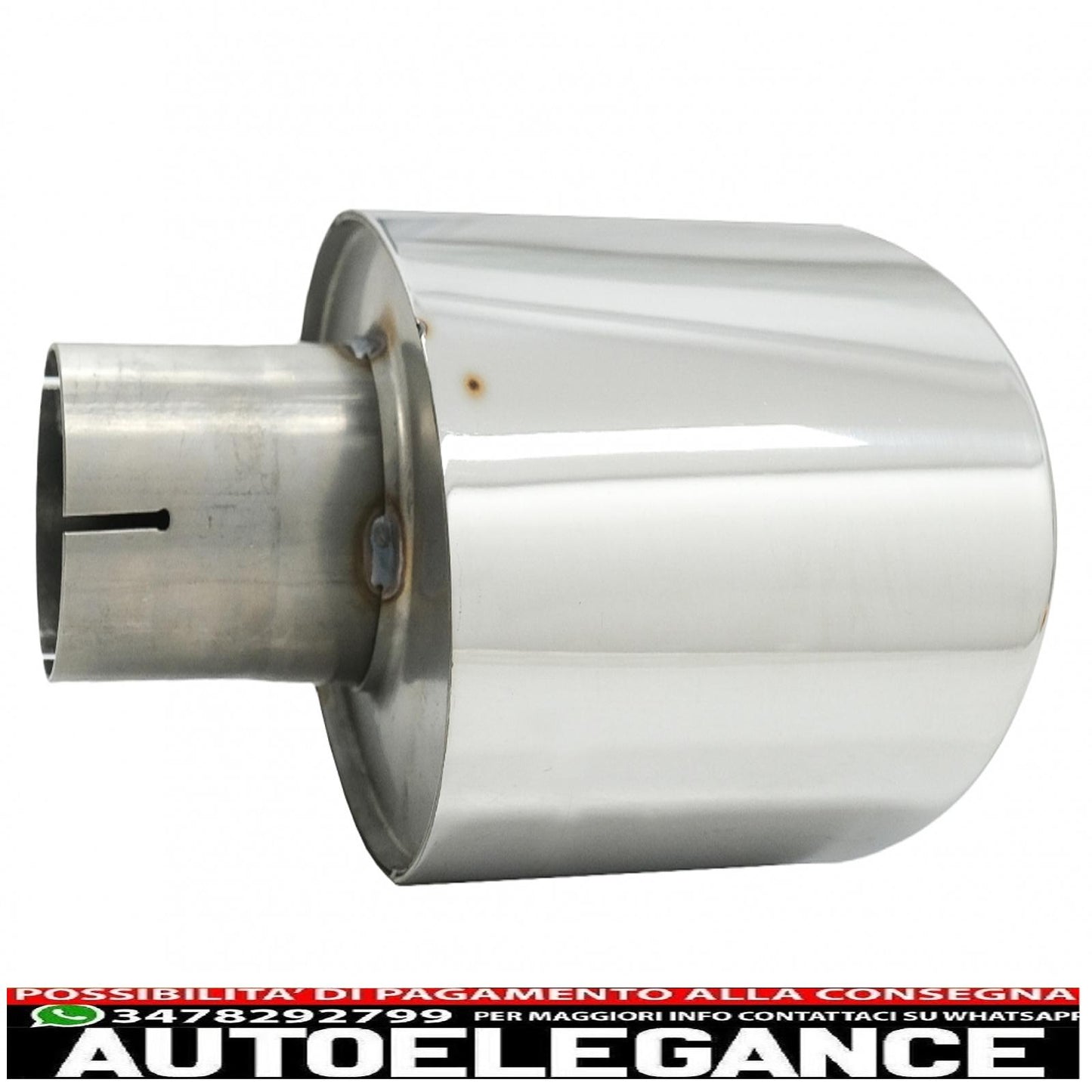Exhaust tips exhaust tips suitable for audi a4 b9 (2016-2019) a5 f5 (2017-2019) chrome 