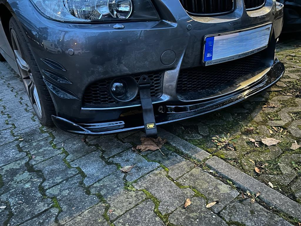 SOTTOPARAURTI ADATTO PER BMW SERIE 3 E90 E91 E92 E93 07-13 M3 LOOK TUNING GREZZO