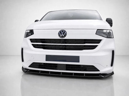 👉Splitter anteriore V.2 per Volkswagen Transporter T7 ABS nero lucido👈