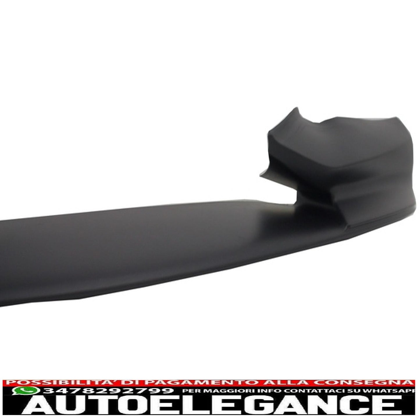 Labbro spoiler paraurti anteriore con coperture specchietti, diffusore e terminali marmitta di scarico adatti per BMW Serie 5 F10 F11 Sedan Touring (2015-2017) Design M-Performance