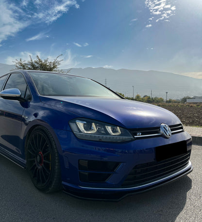 Splitter Anteriore VW VOLKSWAGEN Golf MK 7 R/R Line 2013-2016 Con ABE TÜV