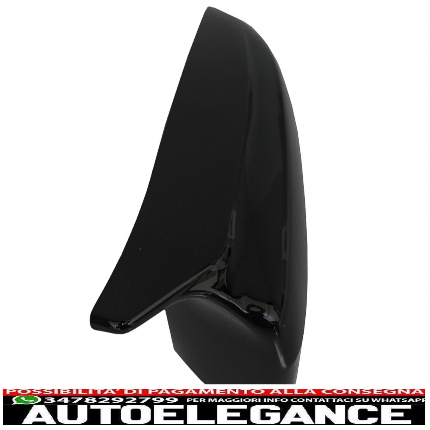 Calotte specchietti adatte per BMW Serie 3 G20 G21 G28 (2017-up) Piano Black M Sport Design LHD AUTOELEGANCERICAMBI