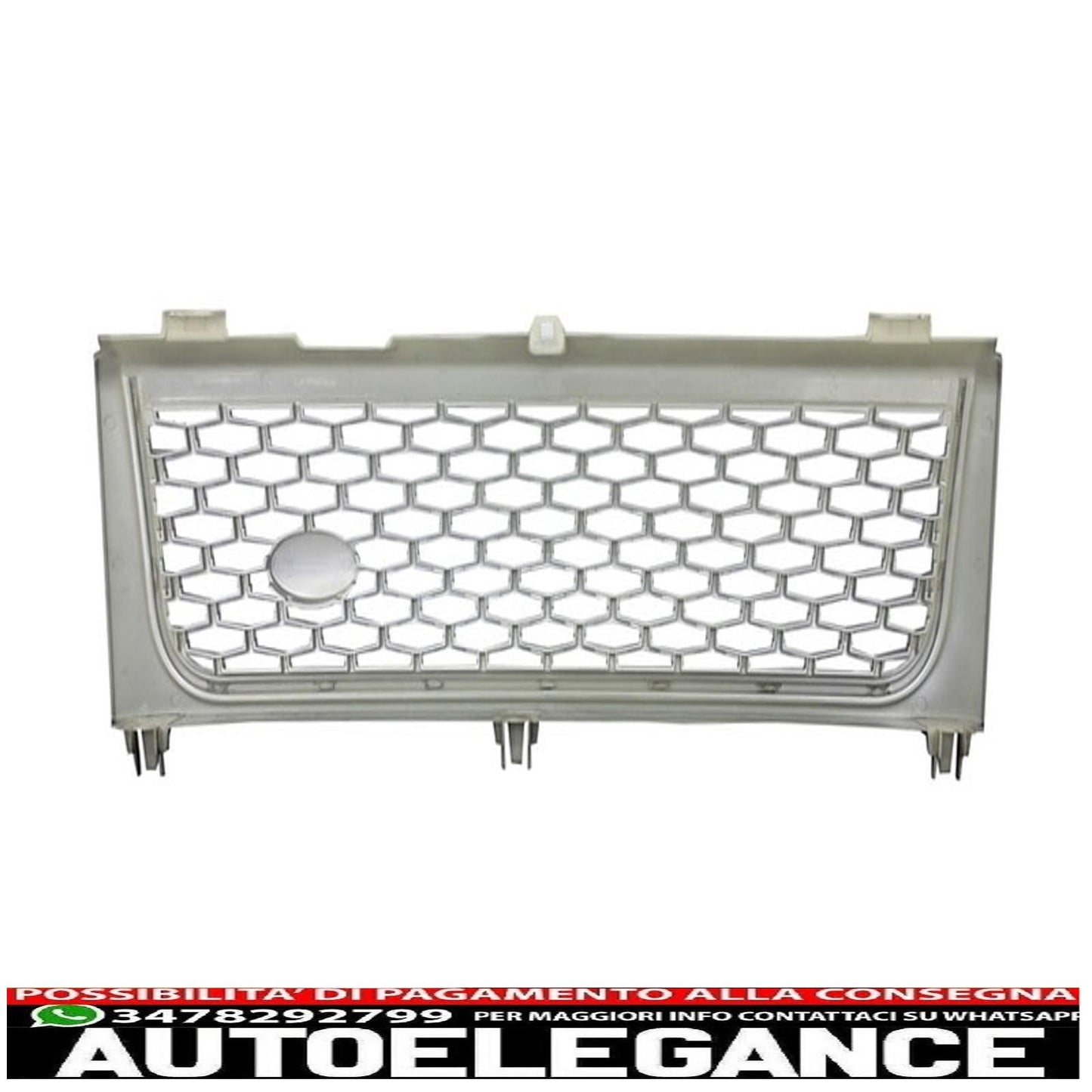 Central grille and side vents suitable for Land Rover Vogue III L322 (2002-2005) Silver Autobiography Supercharged Edition