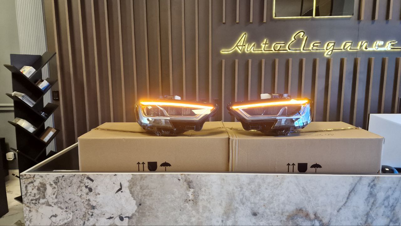 FARI ANTERIORI ADATTI PER AUDI A3 8V 2016-2020 FULL LED PER XENON DI SERIE