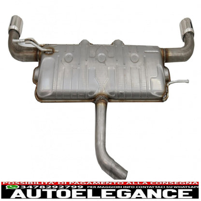 exhaust system suitable for vw golf 5 (2003-2007) golf 6 (2008-2013) gti design 