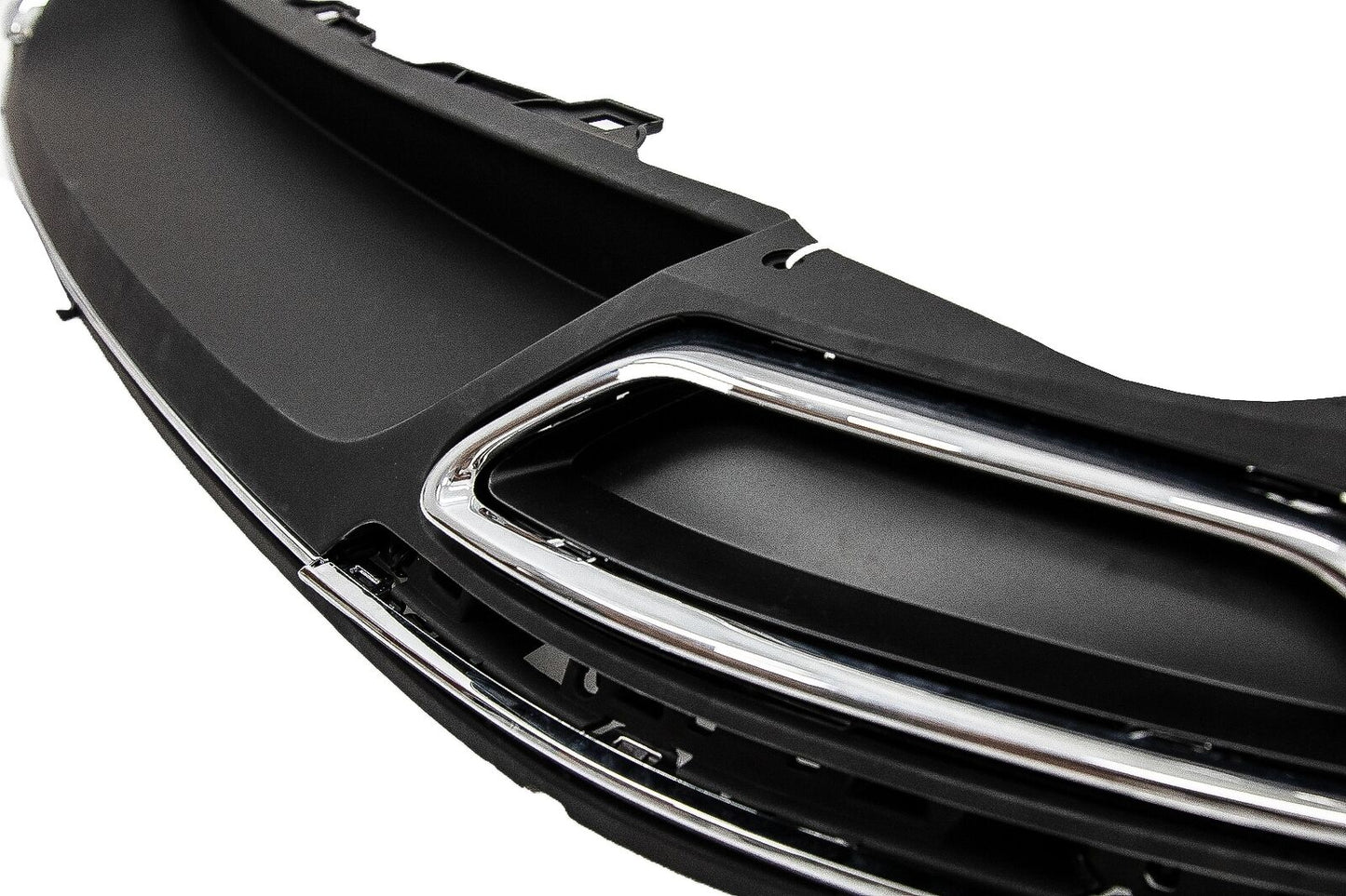 Diffusore posteriore per VW Passat B8 3G 15-19 R Line Look doppio scarico cromato-mostra il titolo originaleTesto originaleRear Diffuser for VW Passat B8 3G 15-19 R Line Look Twin Exhaust Chrome