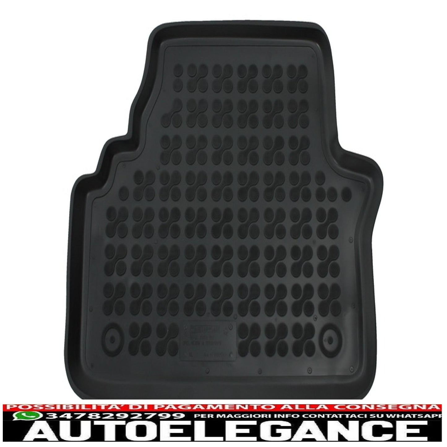 Black mat suitable for opel meriva a 2003-2010