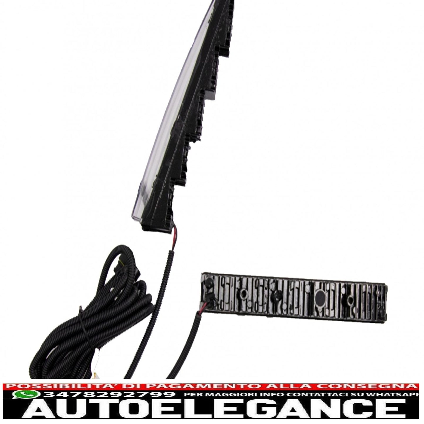 Chrome drl led daytime running lights suitable for mercedes g class w463 (1989-up) g65 design 