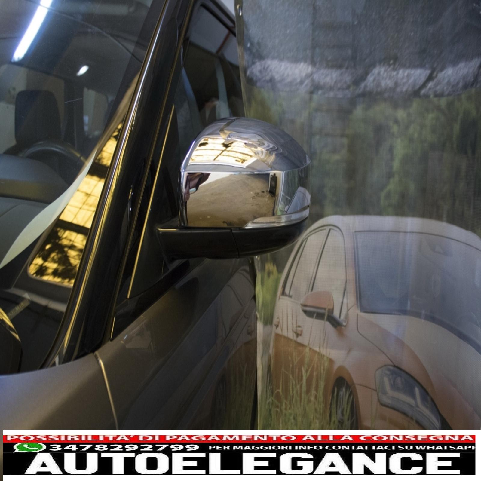 Copri specchietti cromati adatti per Land Range Rover Vogue L405 (2013-2017) Sport L494 (2013-2017) Discovery V L462 (2017-up) AUTOELEGANCERICAMBI