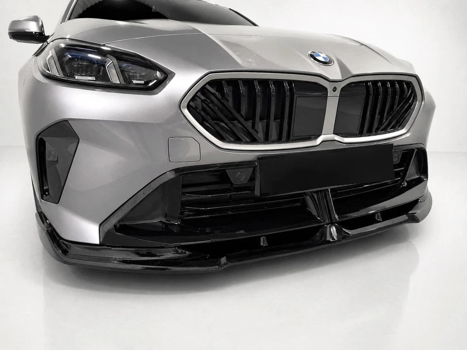 👉Splitter anteriore V.2 per BMW 1 F70 M-Pack/M135i 24- ABS nero lucido👈