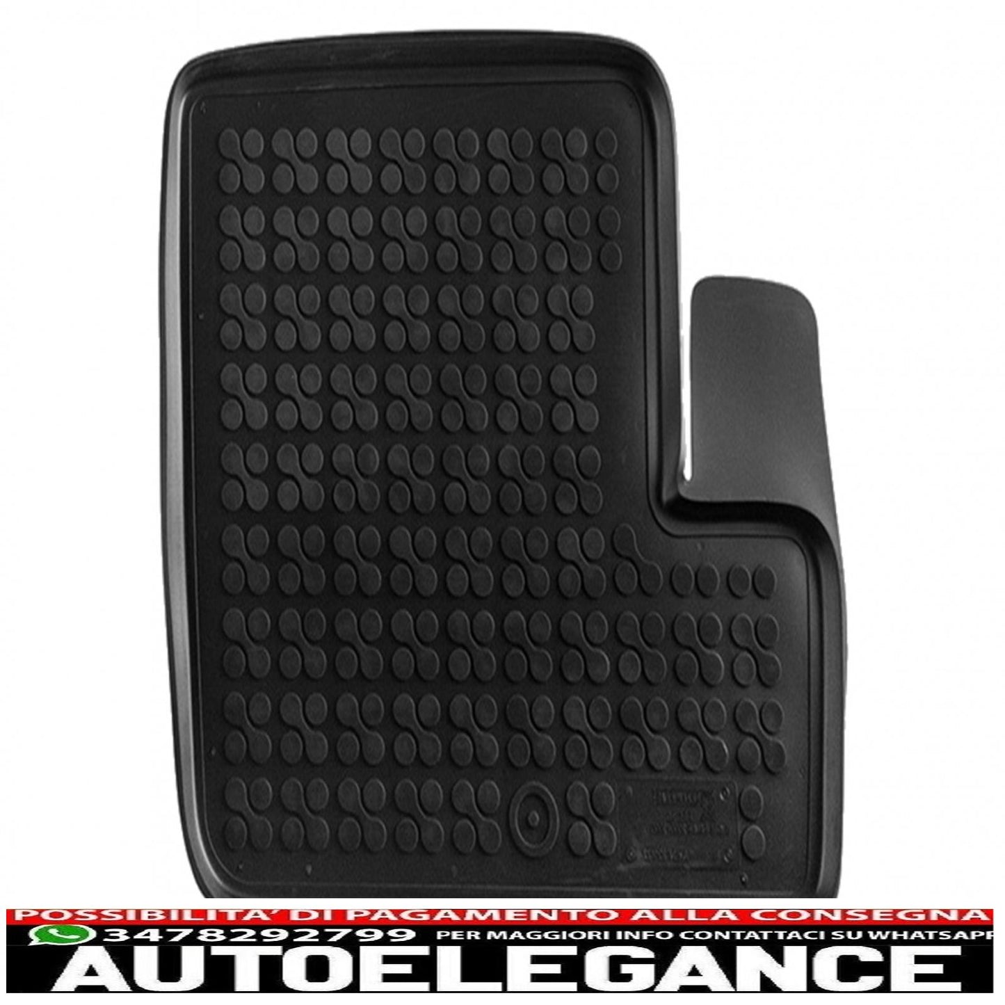 Rubber mats suitable for toyota rav4 ii facelift (2004-2005) 5 doors