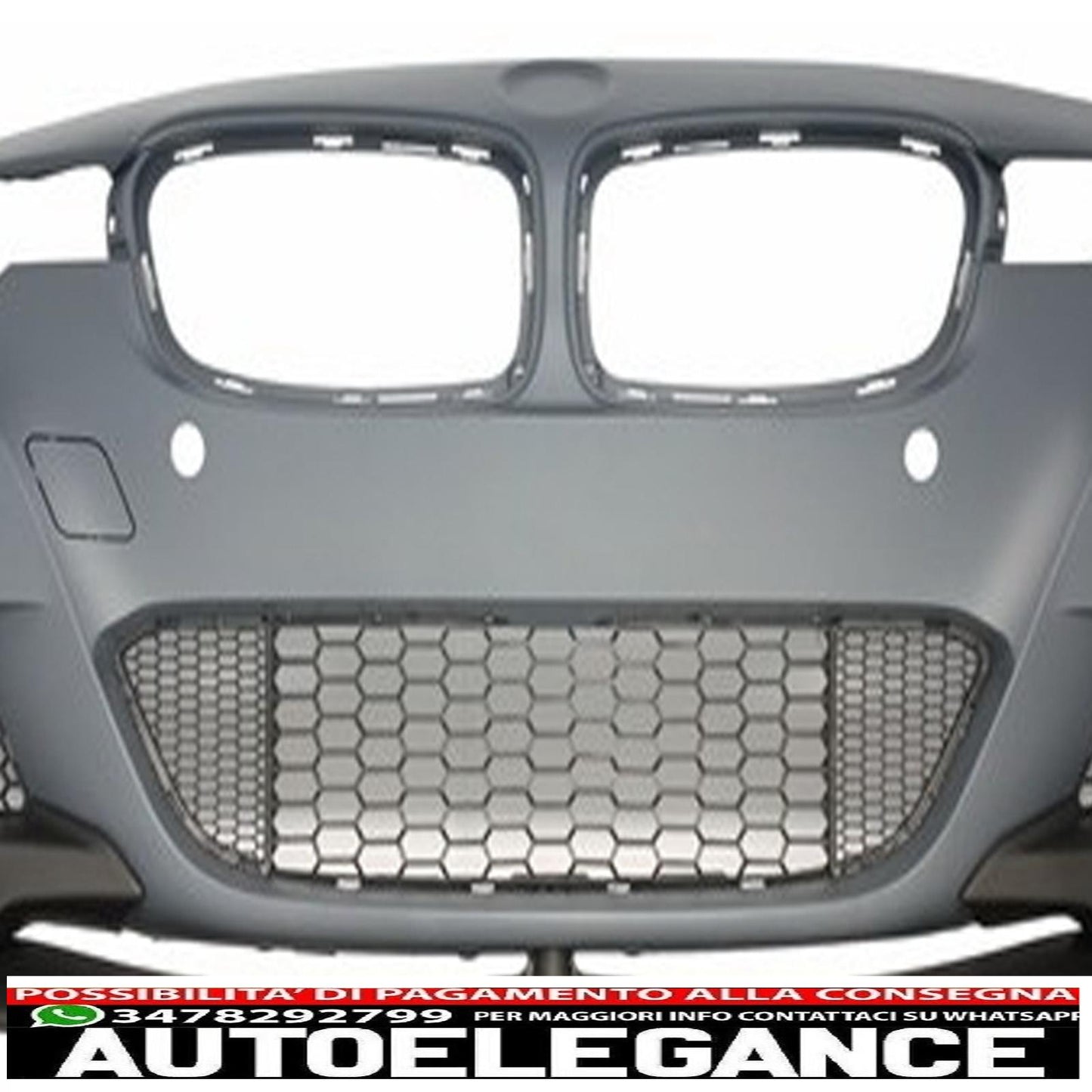 complete body kit suitable for BMW F30 (2011-up) single exhaust outlet in m-performance design 