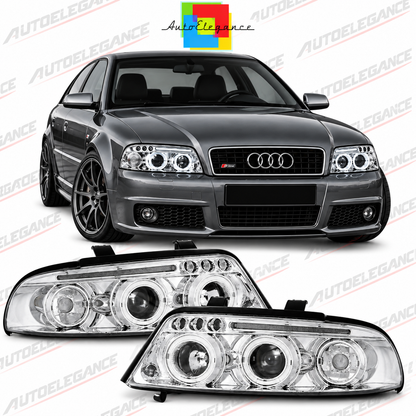 💕ART.10635 FARI ANTERIORI ADATTO  PER AUDI A4 01.99-09.00💕