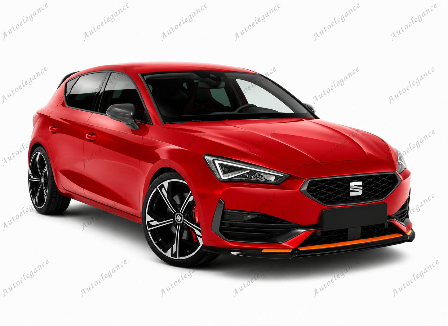 🔥ART.0152 MINIGONNE LATERALI SEAT LEON KL 2019+ LOOK CUPRA FR ABS PLASTIC🔥