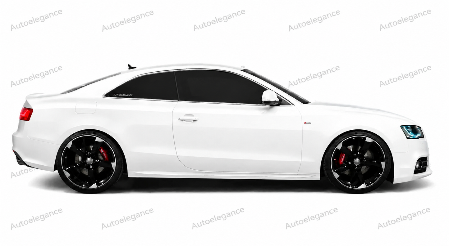 🔥0437 MINIGONNE LATERALI AUDI A5 S5 SPORTBACK 08-14 LOOK S-LINE SOTTOPORTA🔥