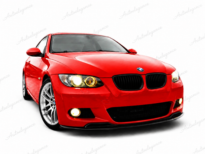 🔥ART.0692 SOTTO PARAURTI ANTERIORE PER BMW 3 E92 E93 M SPORT SPLITTER ABS🔥