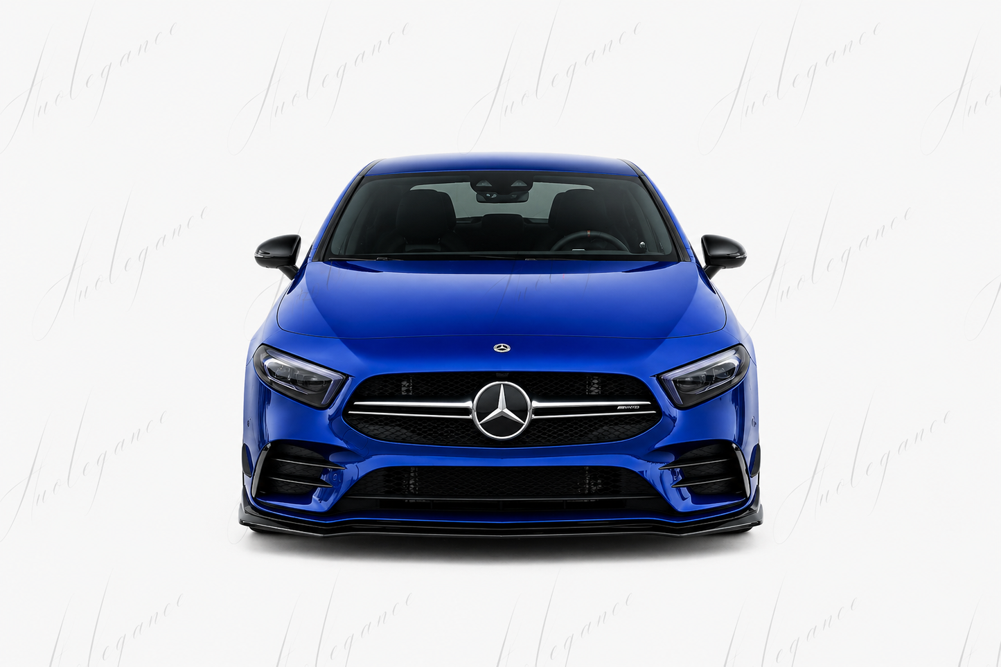 🔥ART.0066 SPLITTER ADATTO PER MERCEDES CLASSE A W177 AMG NERO LUCIDO🔥