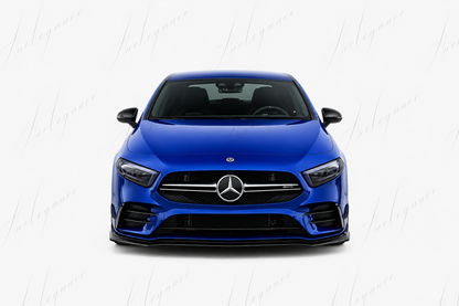 🔥ART.0066 SPLITTER ADATTO PER MERCEDES CLASSE A W177 AMG NERO LUCIDO🔥