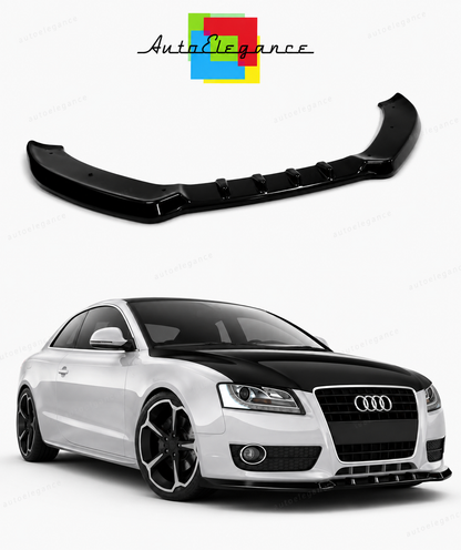 💕Splitter  adatto per  AUDI A5 8T Versione Standard nero  lucido💕
